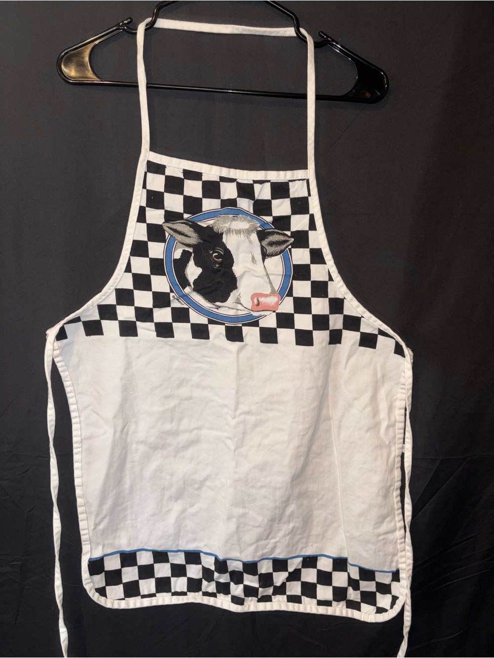 Vintage Barth & Dreyfuss Cow Apron